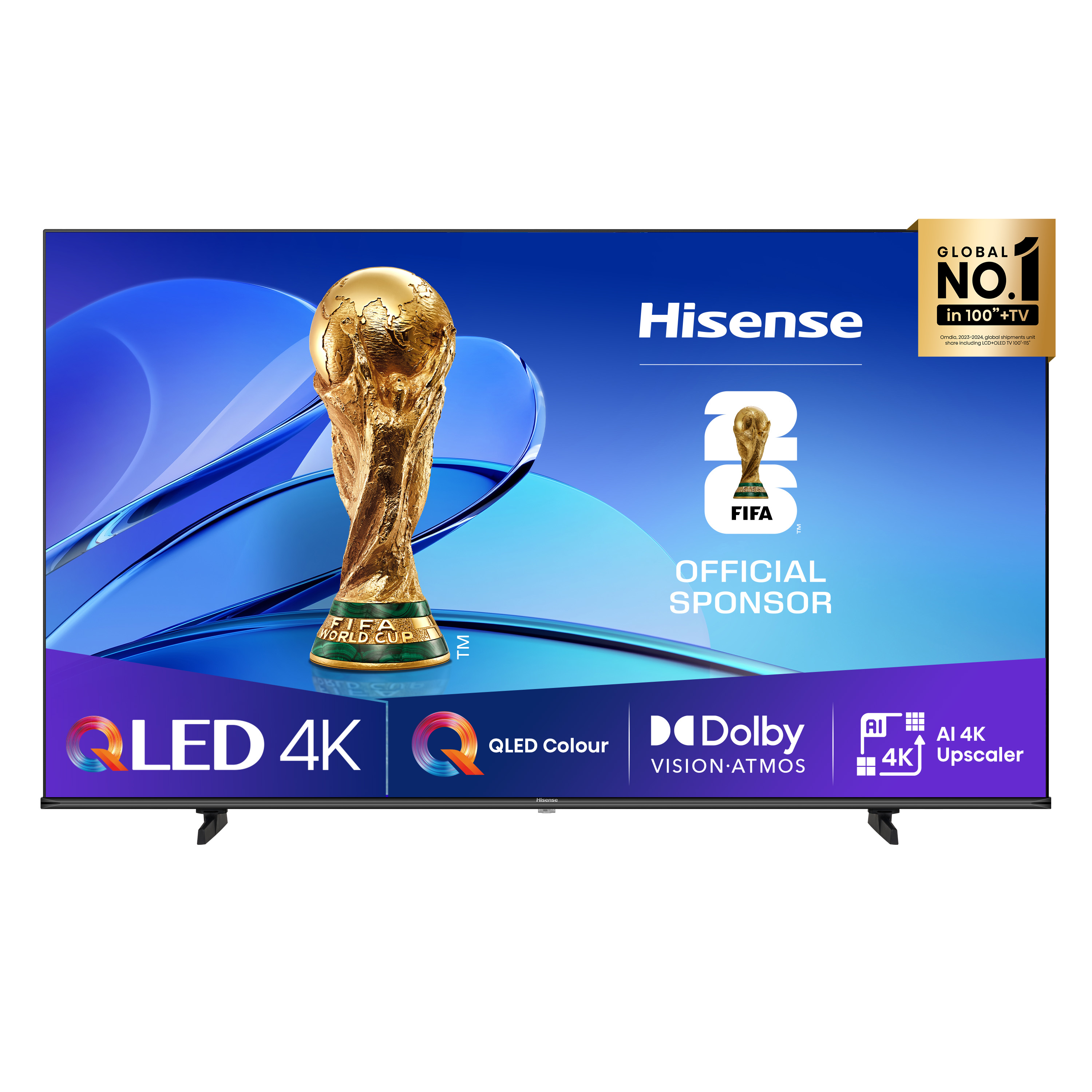 Hisense 65E7Q PRO 65' 4K Ultra HD Sort