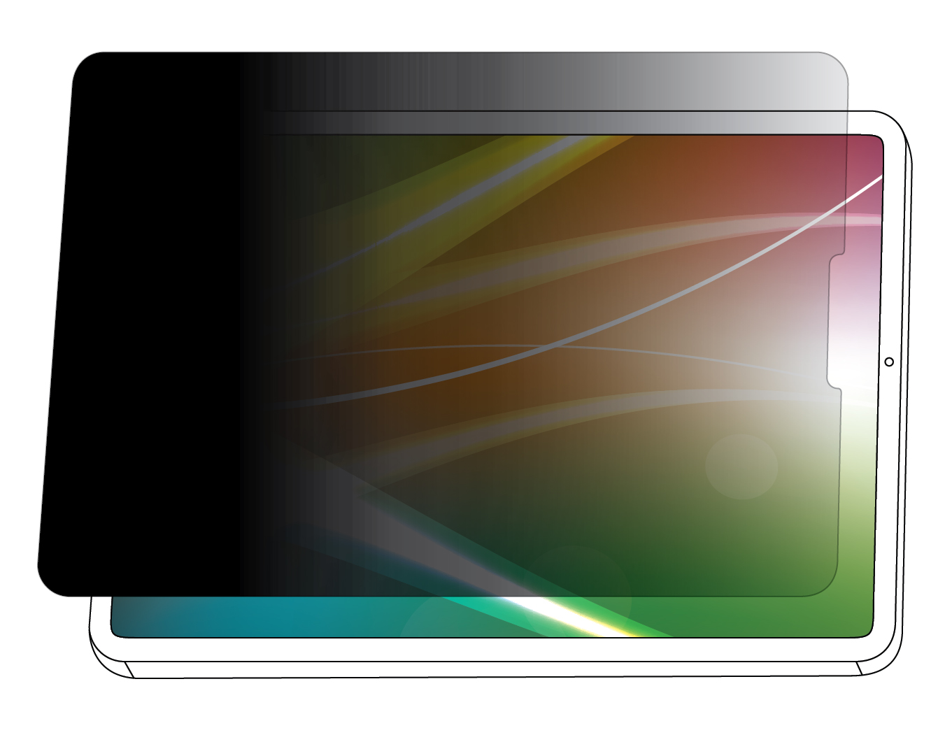 3M Bright Screen Blickschutzfilter MS Surface BPTMS003