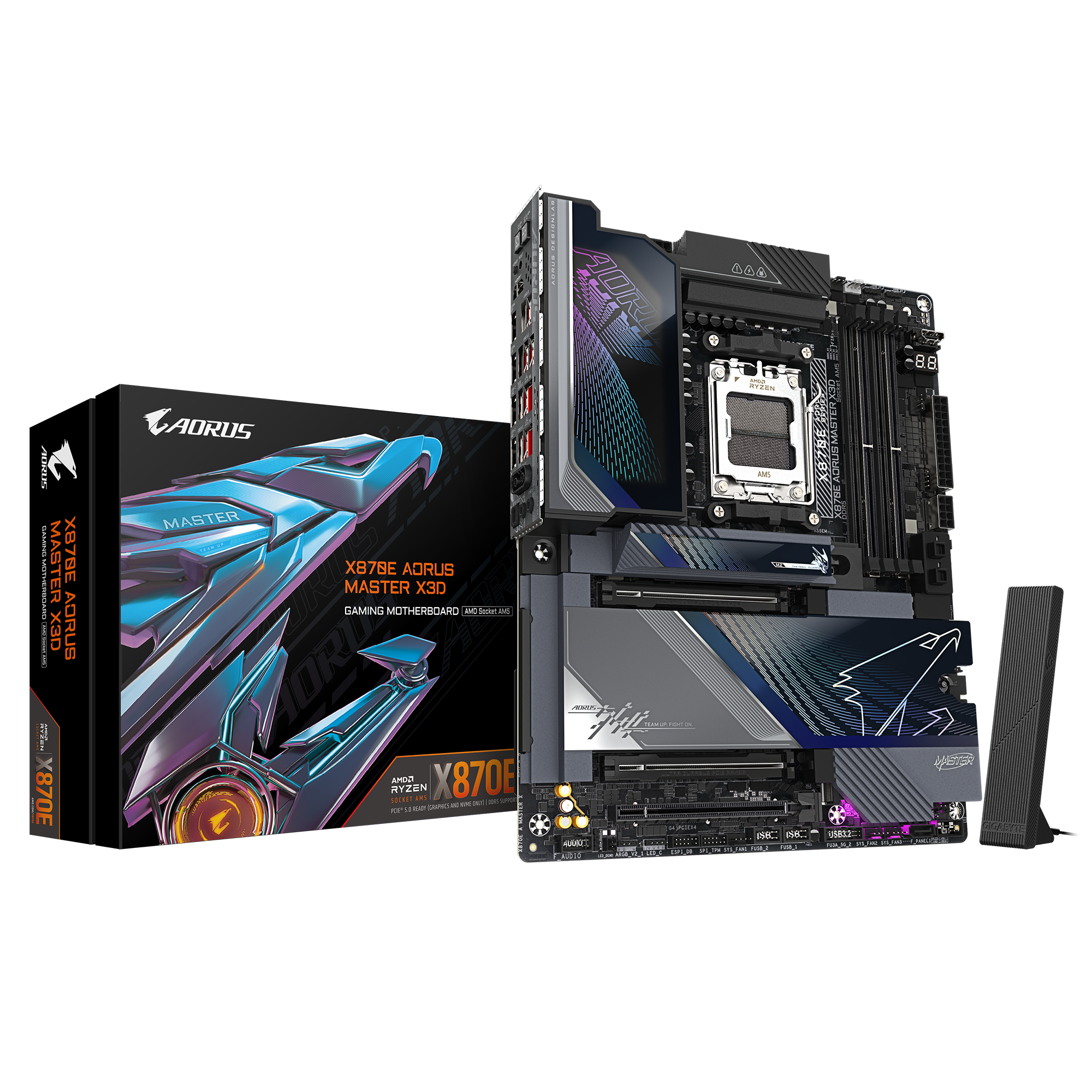 MB GBT AMD AM5 X870E AORUS MASTER X3D
