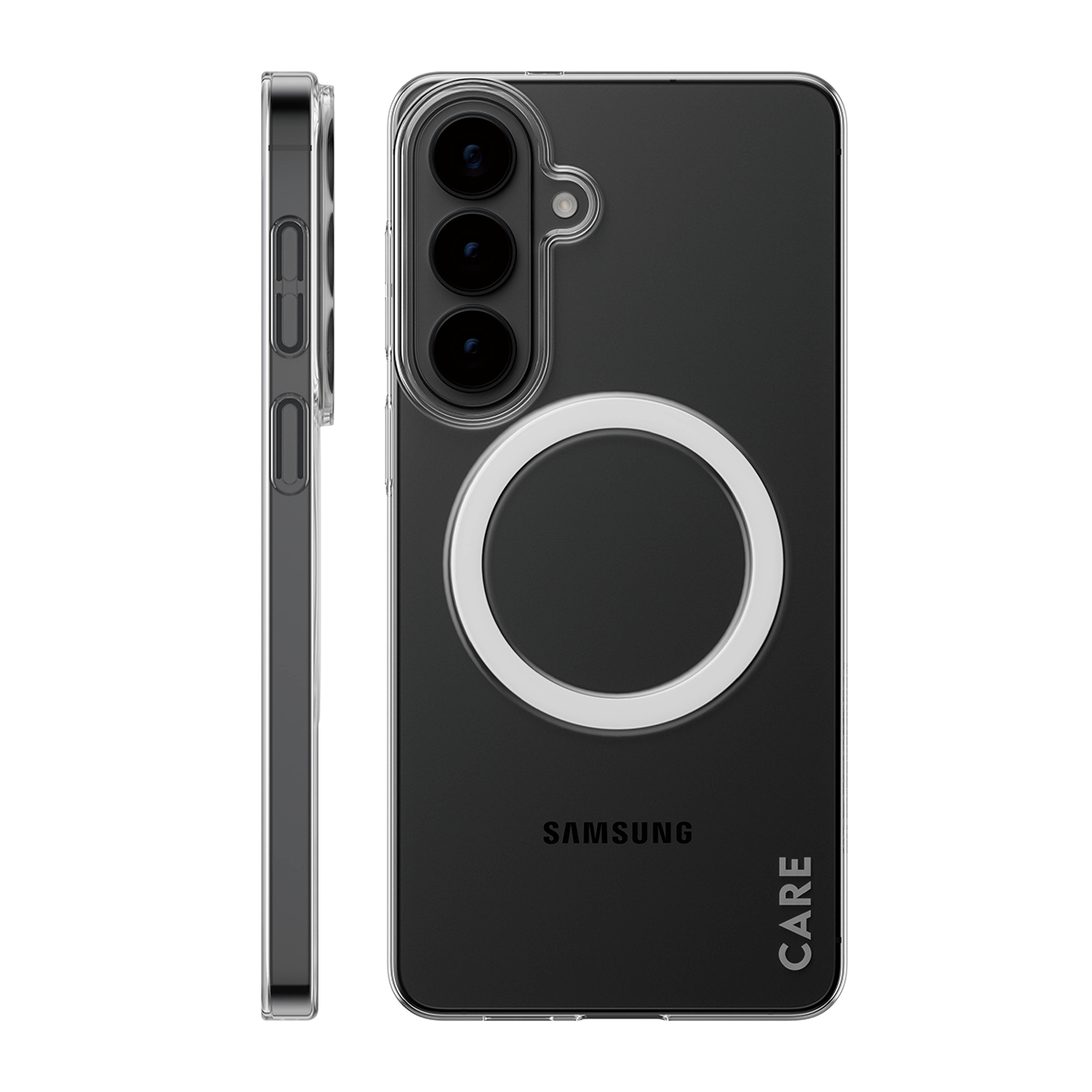 PanzerGlass CARE™ by ® SL1M Case Transparent w. Qi Samsung Galaxy S26+ Beskyttelsescover Transparent