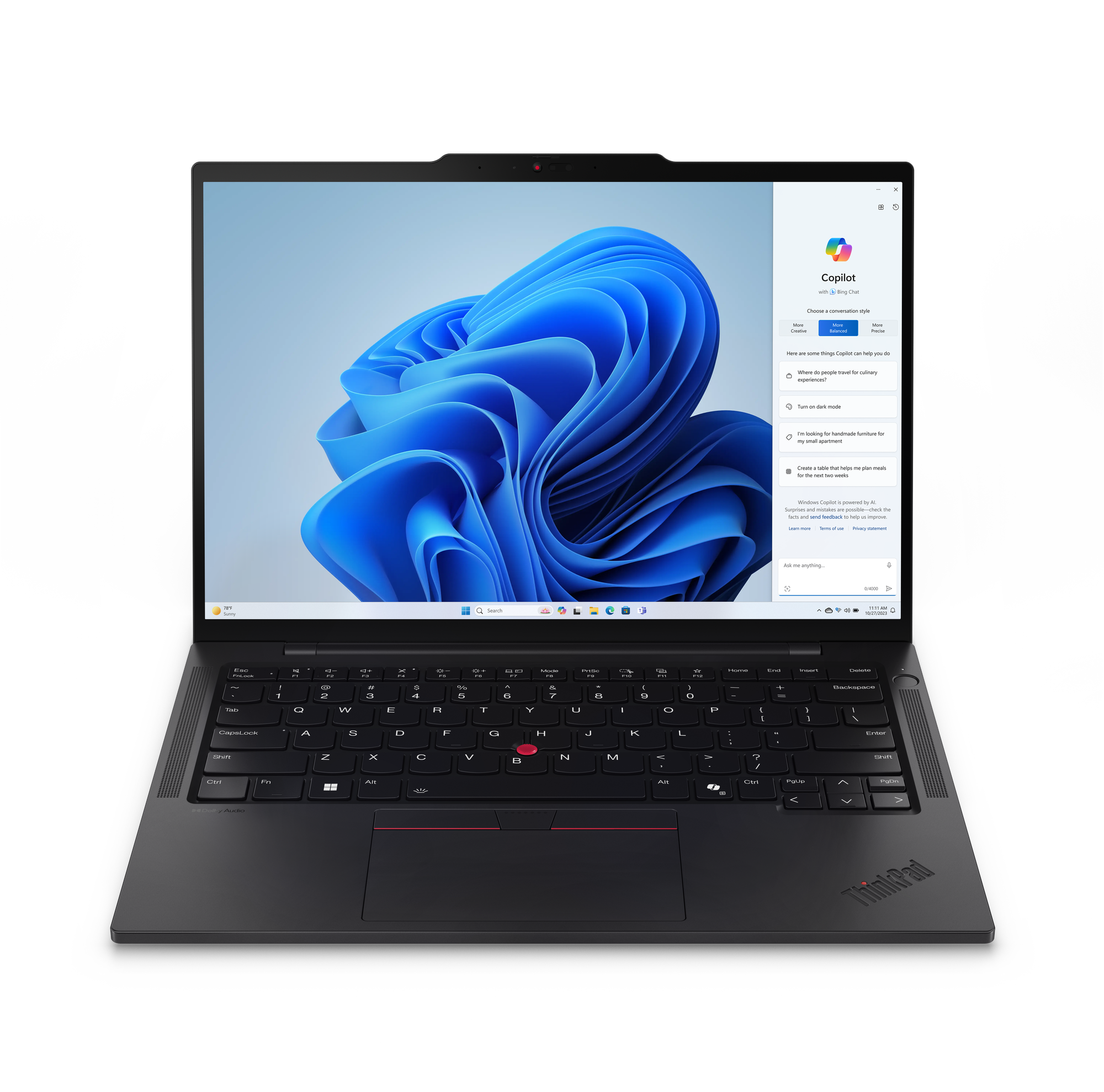 Lenovo ThinkPad T14s Gen 5 14' 1920 x 1200 (WUXGA) 155U 32GB 512GB Intel Graphics Windows 11 Pro