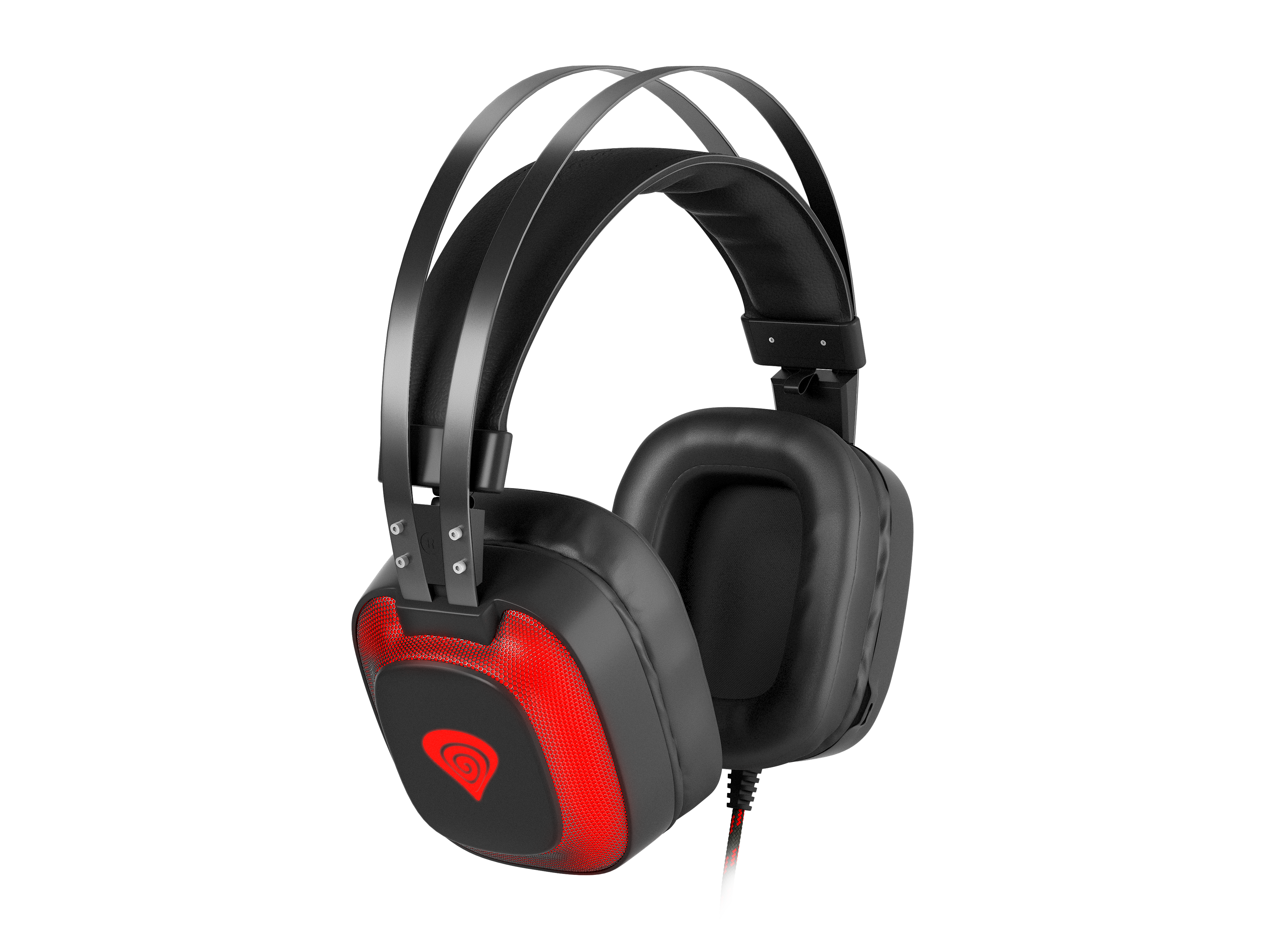 GENESIS Radon 720 Kablet Hovedtelefoner Sort