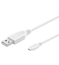 goobay USB-kabel 1.8m Hvid