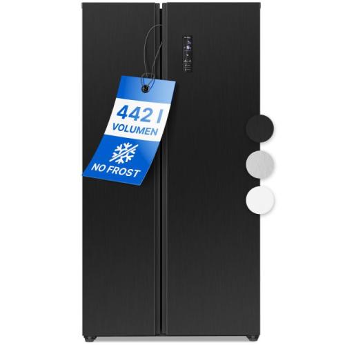 Boma Sideb SBS 7344 90cm 442L E bk/inox