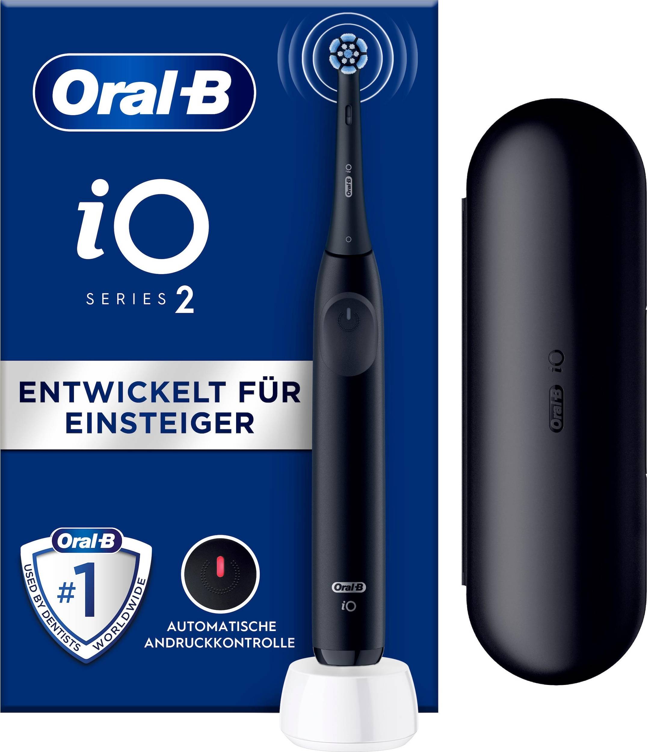Oral-B iO Series 2 Night Black mit Reiseetui