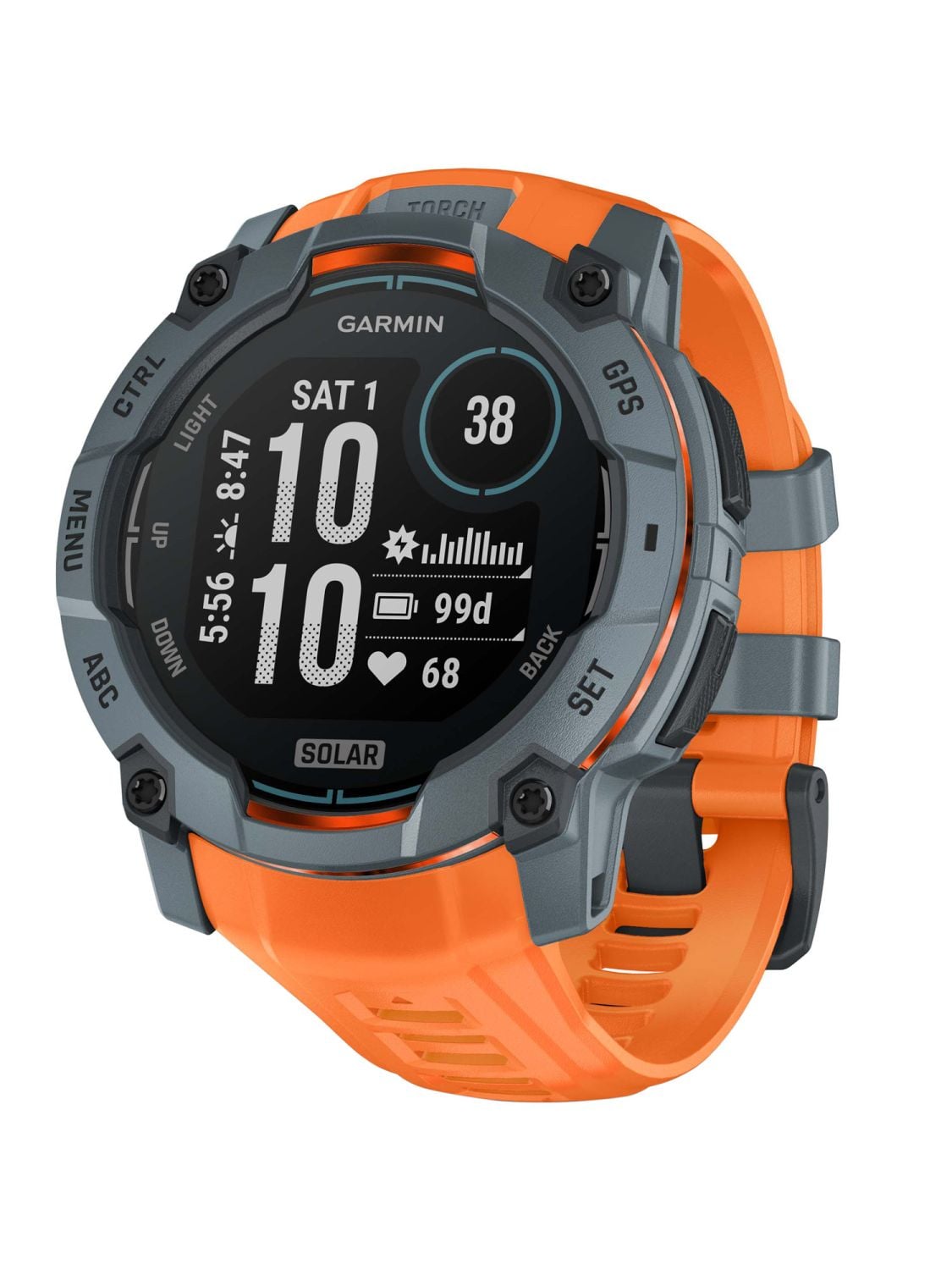 Garmin SMARTWATCH INSTINCT 3 SOLAR/TWIL/SOLST 010-02935-00