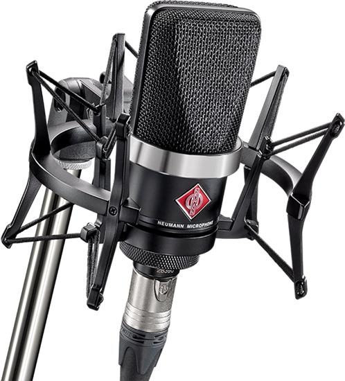 Neumann TLM 102 MT Studio-Set -  Mikrofon pojemnosciowy wielkomembranowy z uchwytem p. wstrzasowym czarny