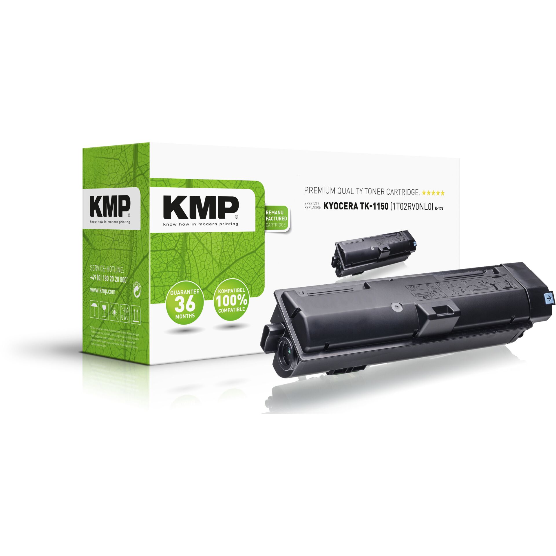 KMP 2914,0000 Sort 3500 sider Toner