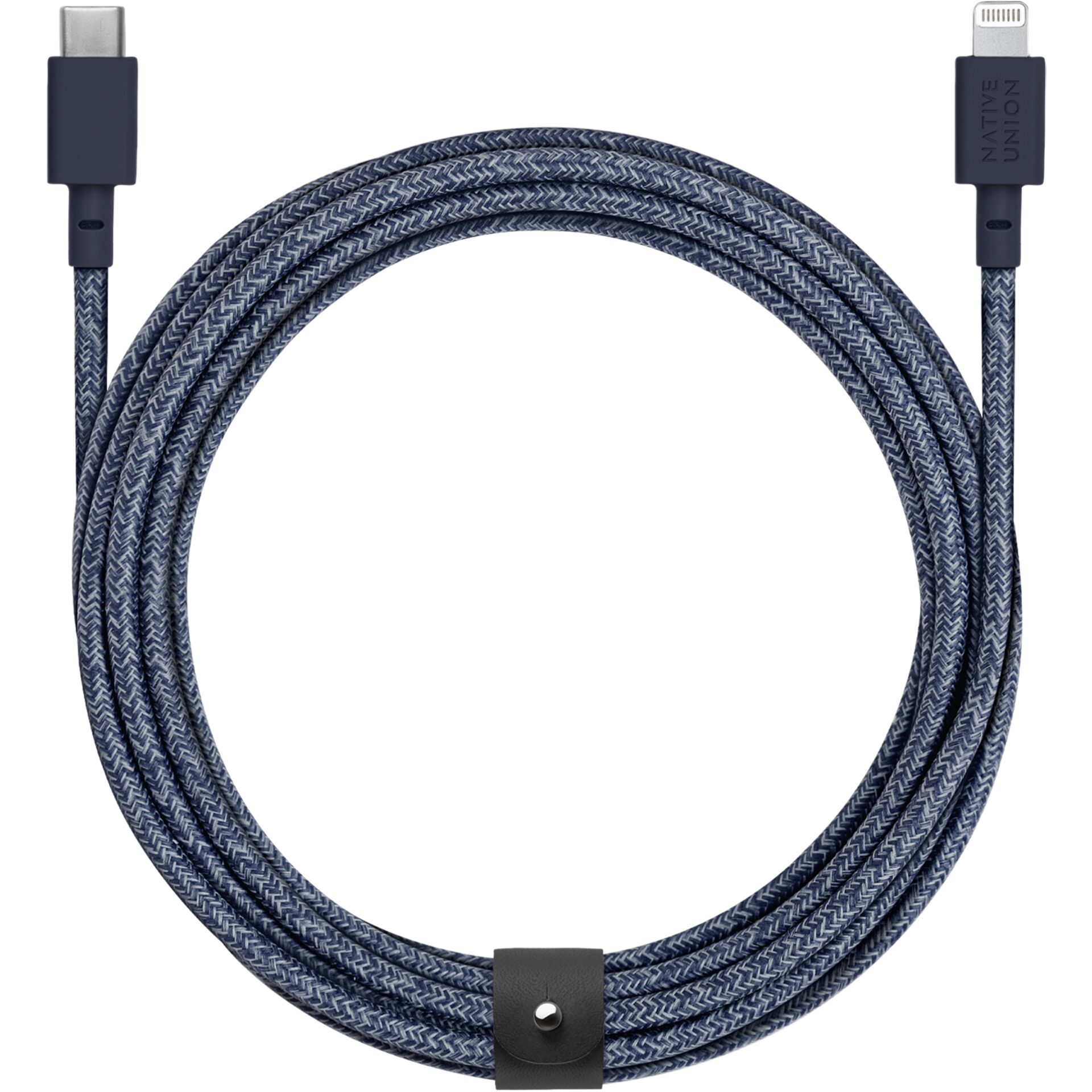 Native Union Belt USB-C auf Lightning Kabel'Blau 3.0 m